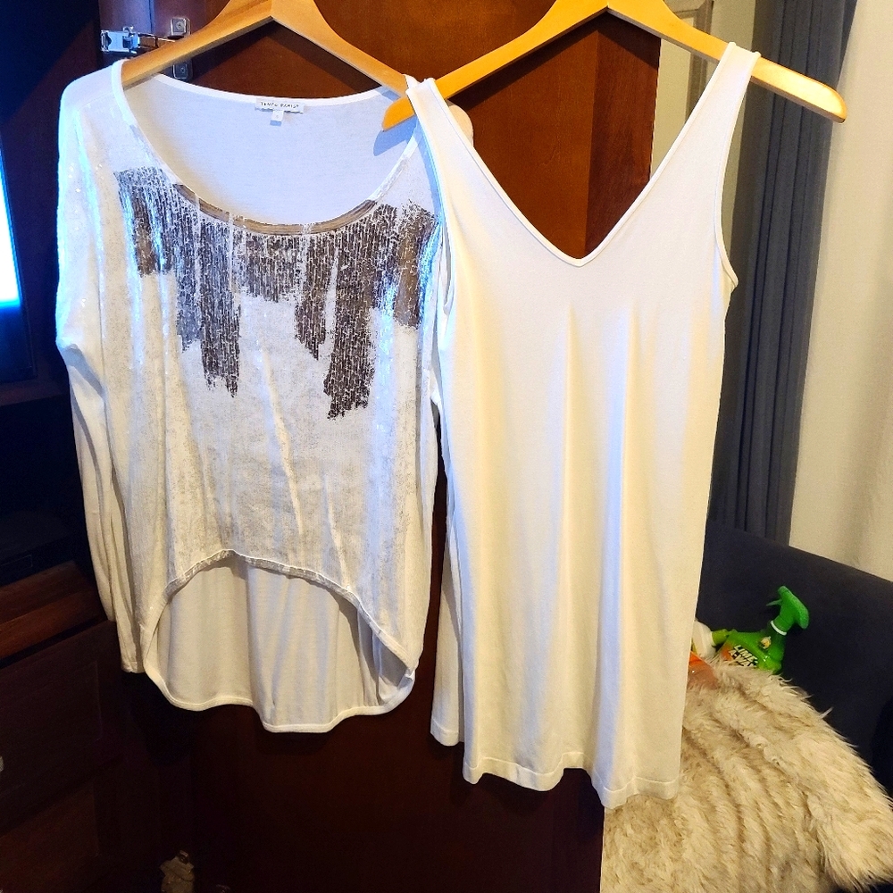 Tempo Paris Cream 2 piece tunic set